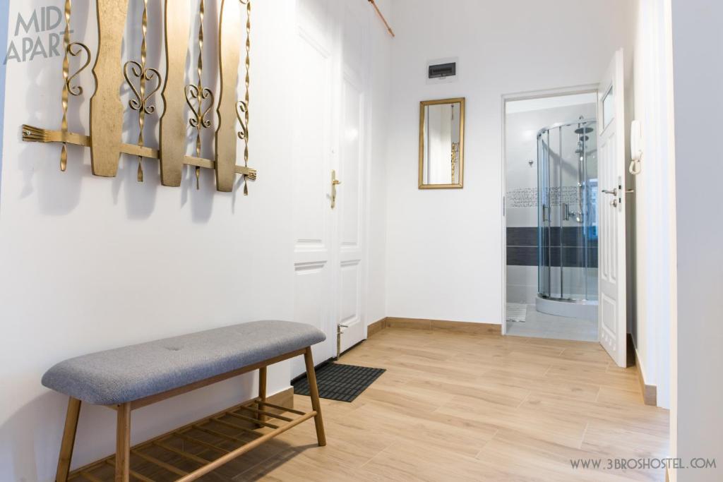 Kúpeľňa v ubytovaní Mid Apart Mennicza Cieszyn