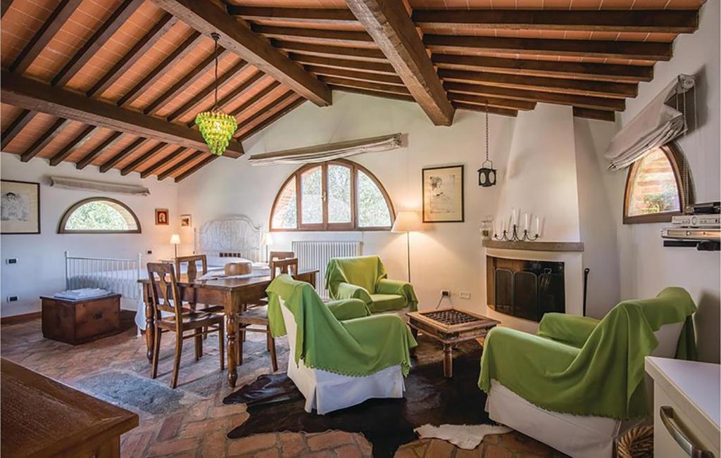 Posezení v ubytování Cottage Le Pozze