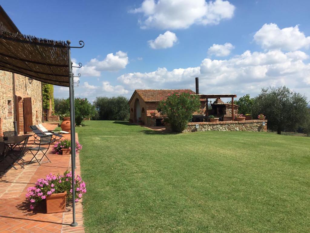 Zahrada ubytování Cottage Le Pozze