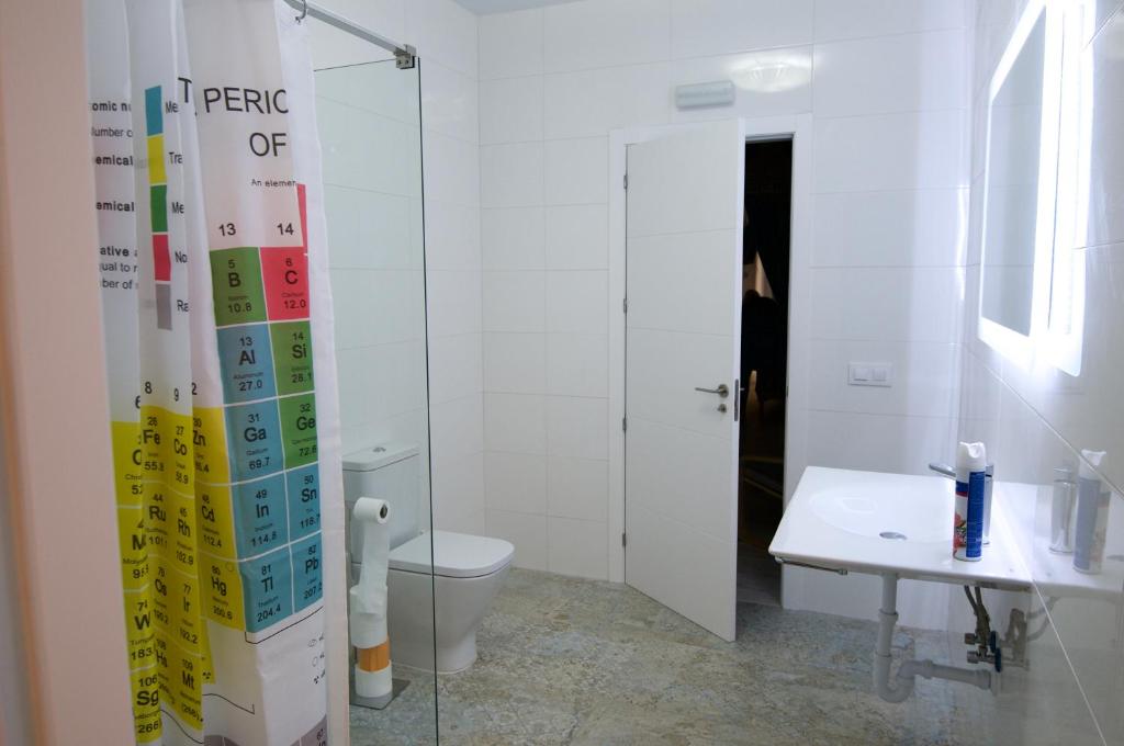 Koupelna v ubytování Loft Valentia Tous Calpe