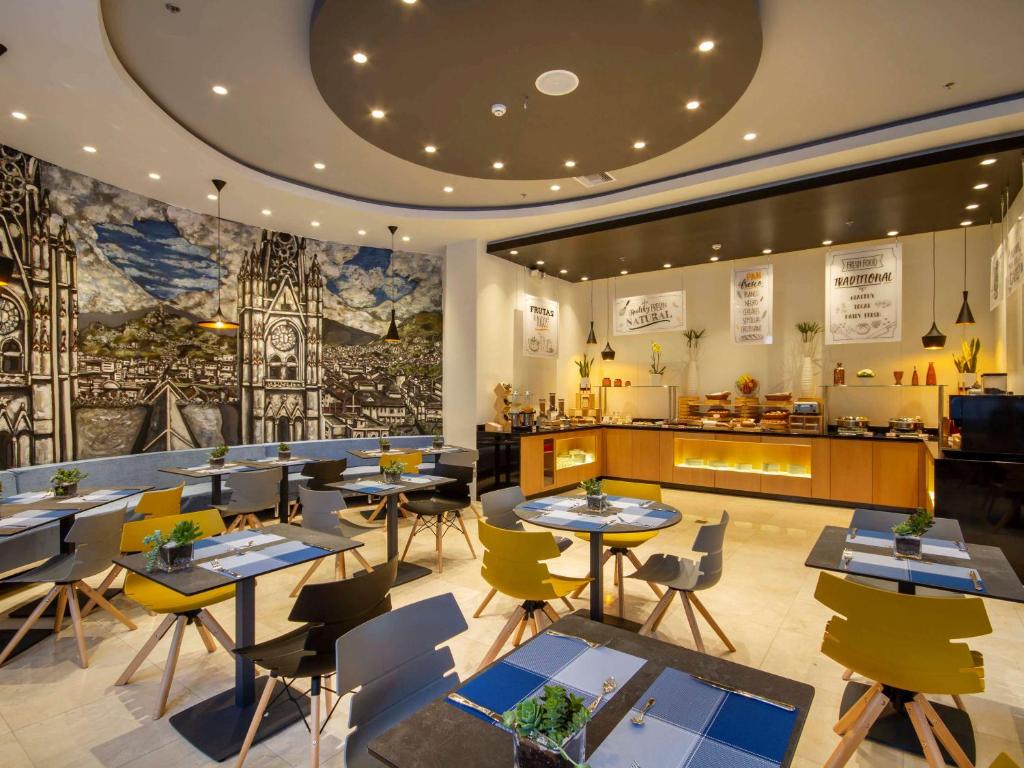 Restaurace v ubytování ibis Quito