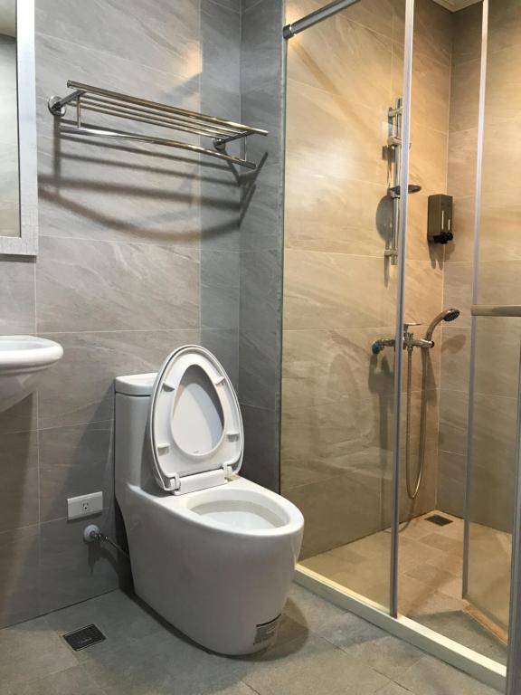 Koupelna v ubytování JOY Homestay