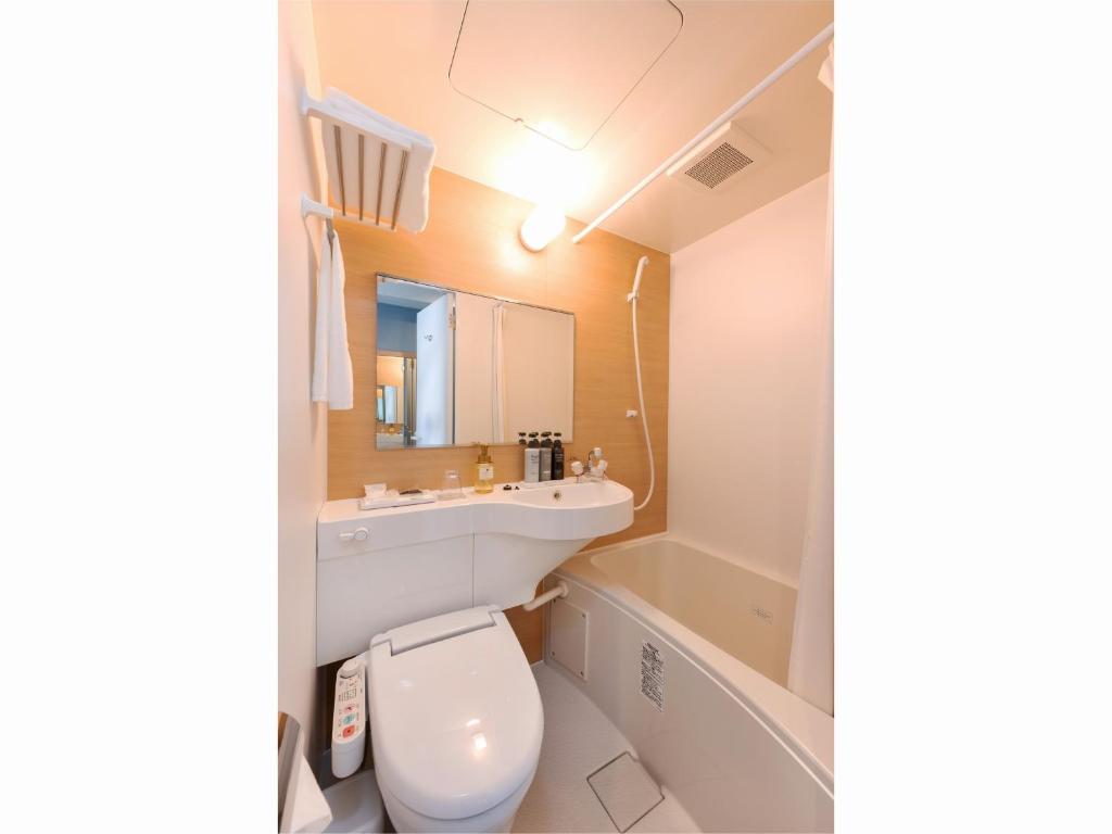Koupelna v ubytování Amagasaki Plaza Hotel Hanshin Amagasaki