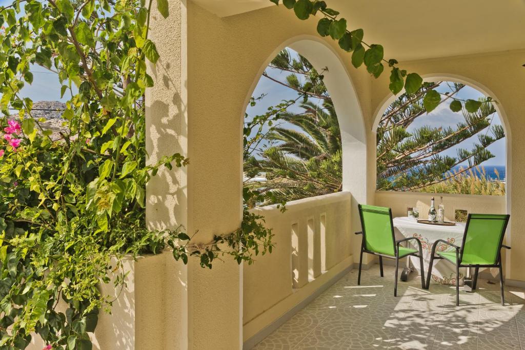 Zahrada ubytování Montemar Studios & Apartments
