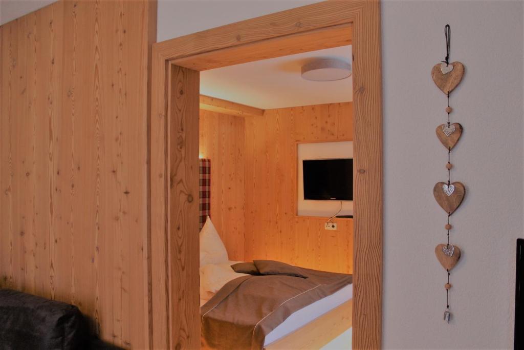 TV a/nebo společenská místnost v ubytování Appartements Griesserhof