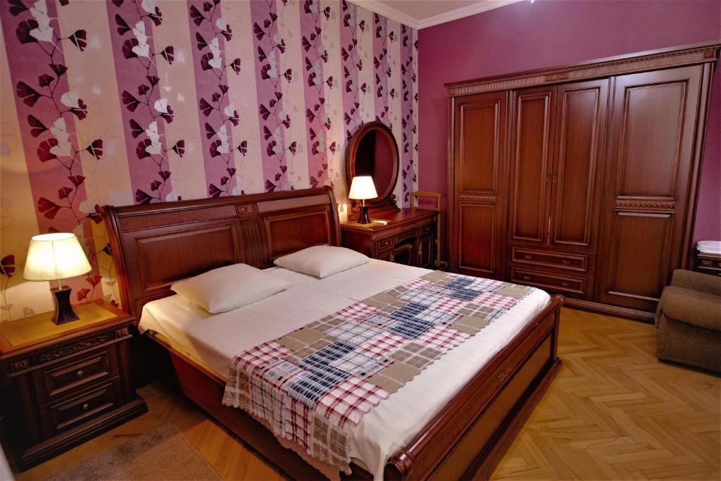 Postel nebo postele na pokoji v ubytování Tinikos Guest House
