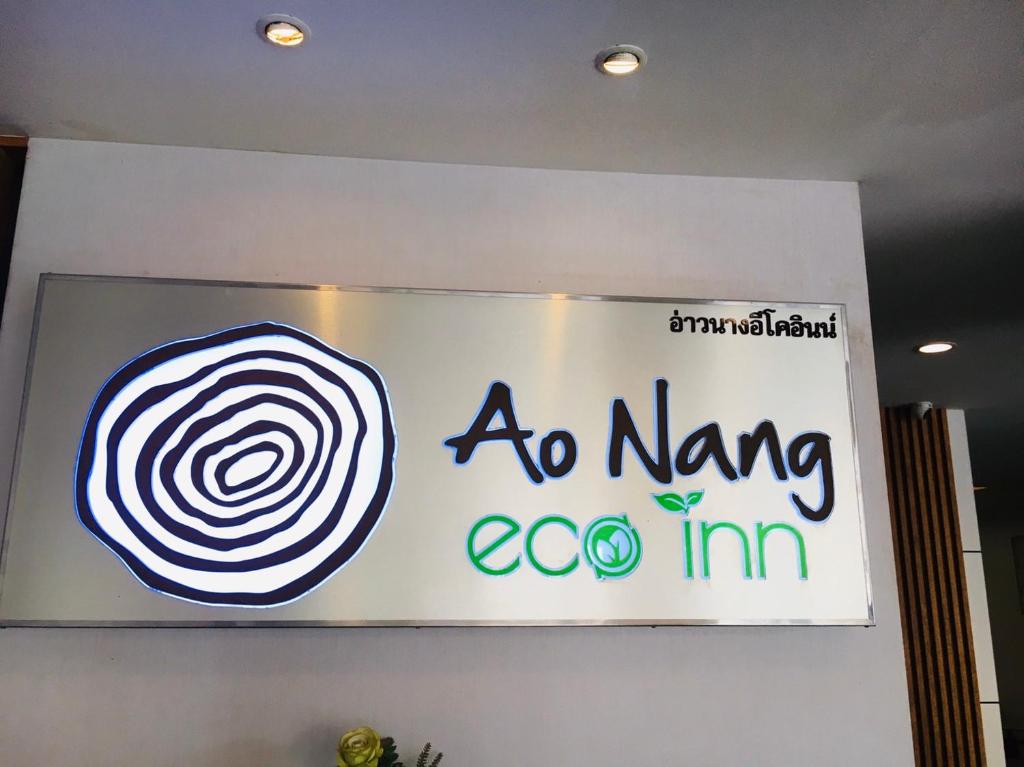 Certifikát, hodnocení, plakát nebo jiný dokument vystavený v ubytování Aonang Eco Inn Krabi