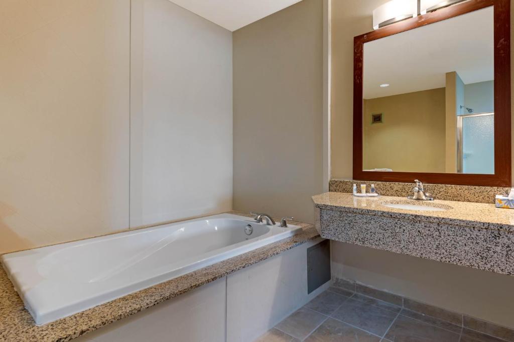 Comfort Inn & Suites Michigan City South - キングスイート ソファベッド付 禁煙
