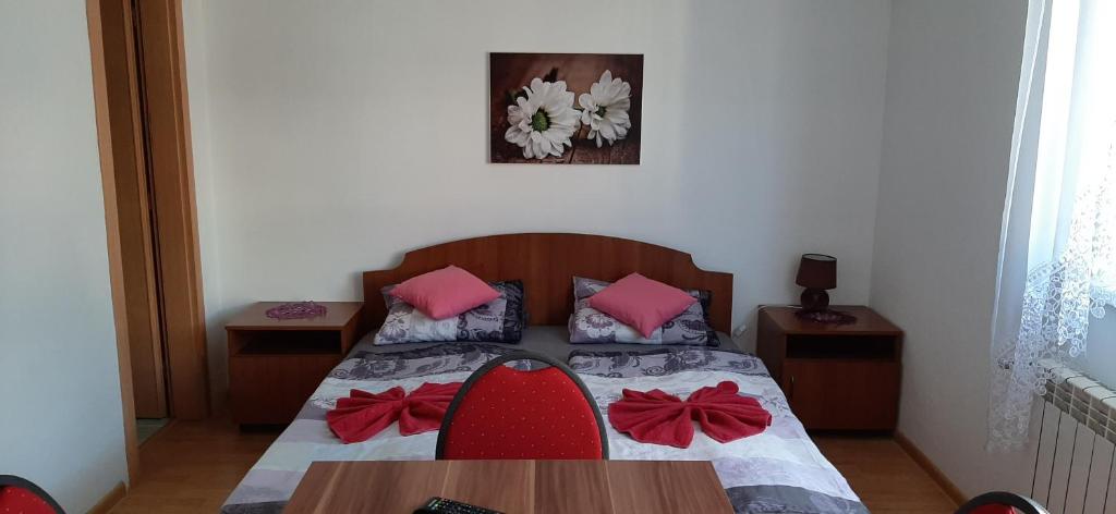 Postel nebo postele na pokoji v ubytování Homestay Renata
