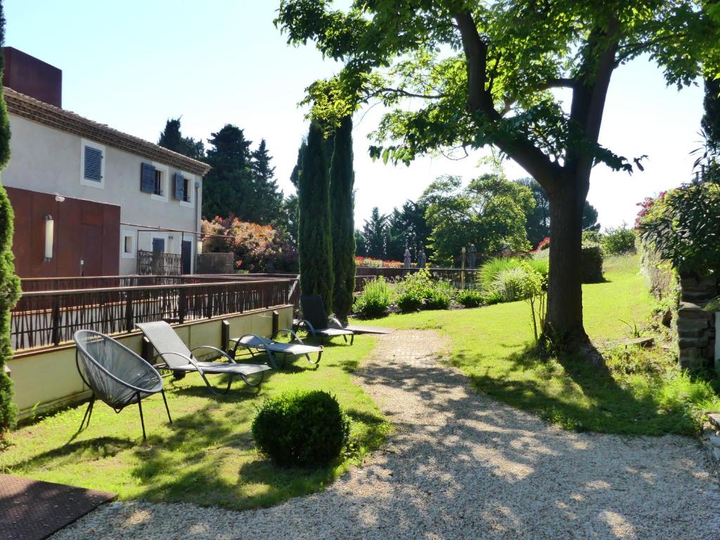 Zahrada ubytování Hotel Pont Levis - Franck Putelat