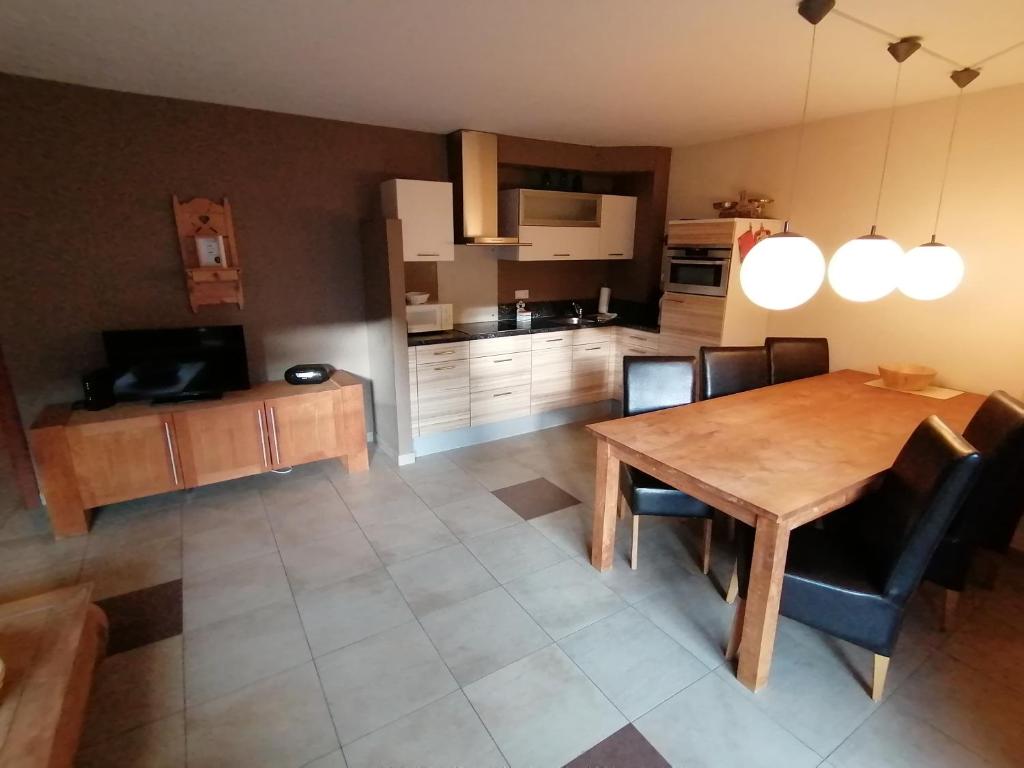 Kuchyňa alebo kuchynka v ubytovaní Komfort Appartements serviced by Auhof