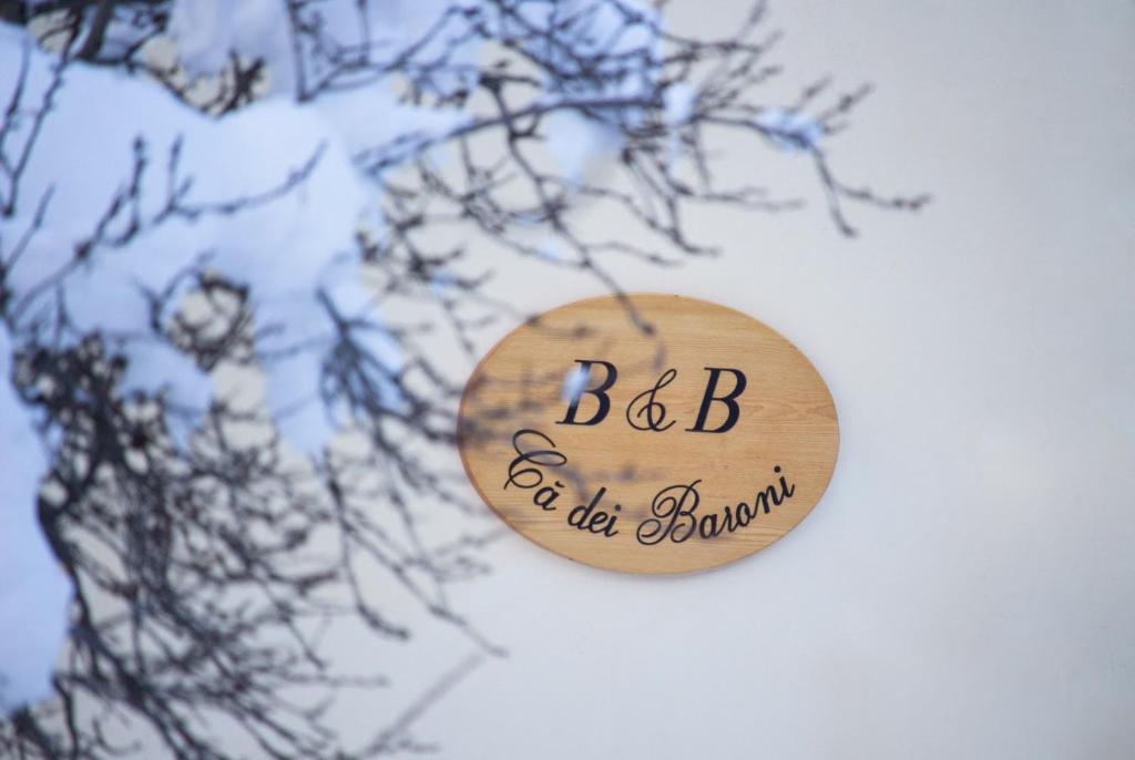 Certifikát, hodnocení, plakát nebo jiný dokument vystavený v ubytování B&B Cà dei Baroni