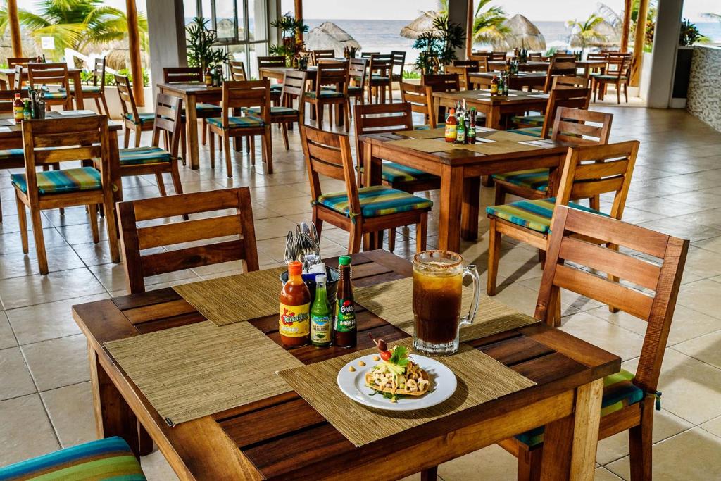 Comida no resort ou em algum lugar perto