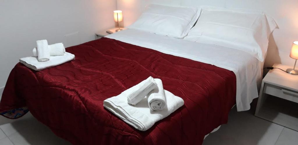 Un pat sau paturi într-o cameră la Il Baglietto