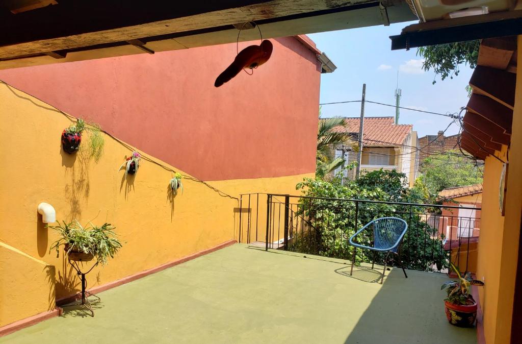 Balkón nebo terasa v ubytování Hostal Mi lugar Vintage