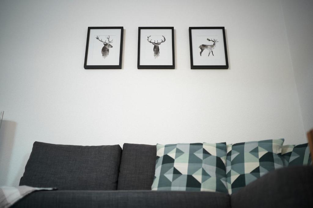 Posezení v ubytování Appartement Alpen Flair
