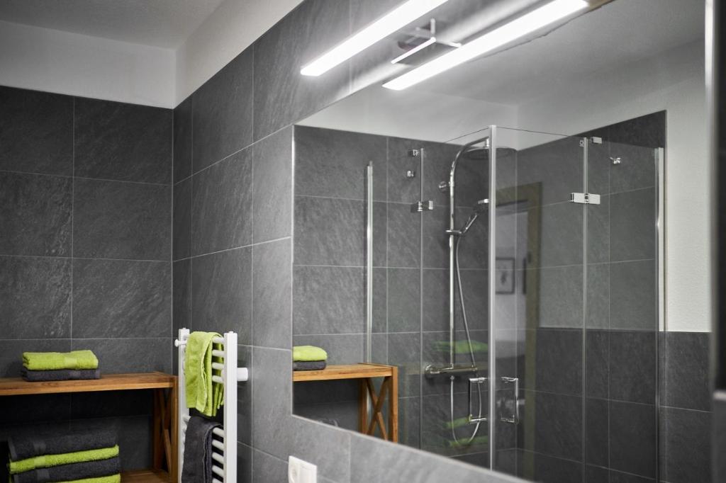 Koupelna v ubytování Appartement Alpen Flair