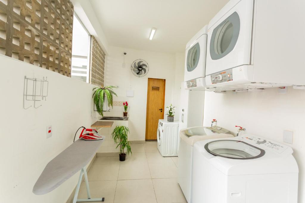  Apartamento com quintal na Praça do Pôr do Sol