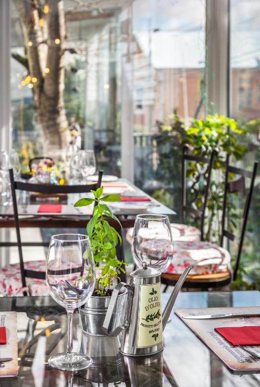 Restaurace v ubytování Hotel Boutique La Yegua Loca