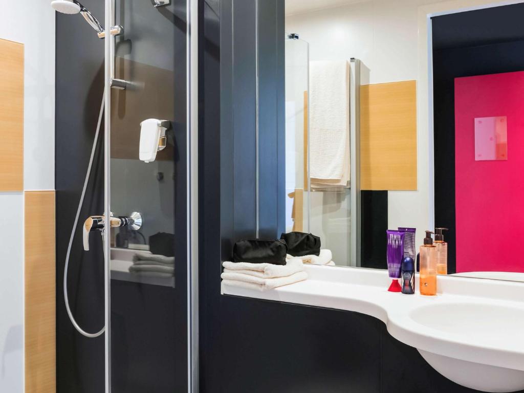 Koupelna v ubytování ibis Budget Knokke