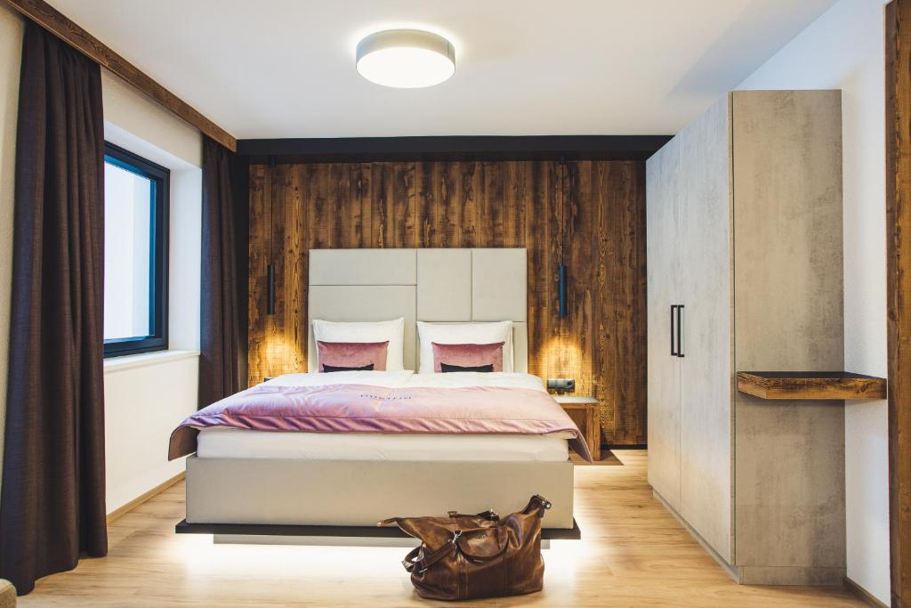 Posteľ alebo postele v izbe v ubytovaní Austria Aparthotel
