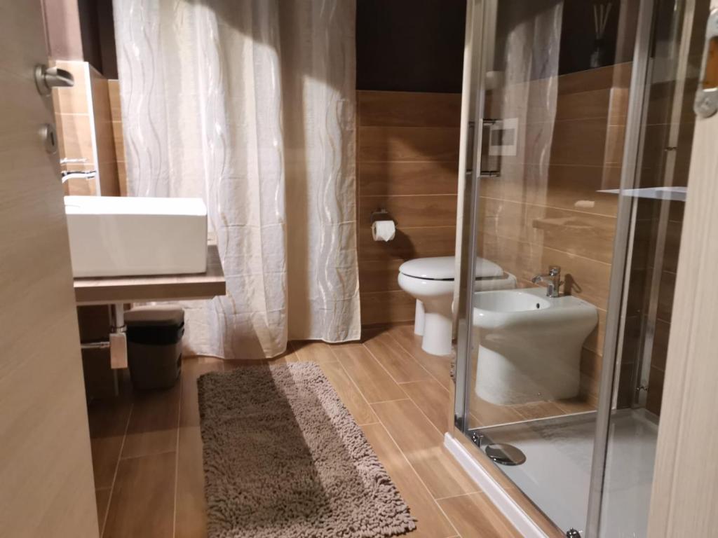 A bathroom at B&B Belli Dentro