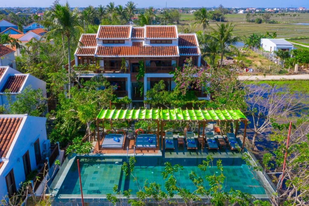 Bazén v ubytování Hoi An Chic - Green Retreat nebo v jeho okolí