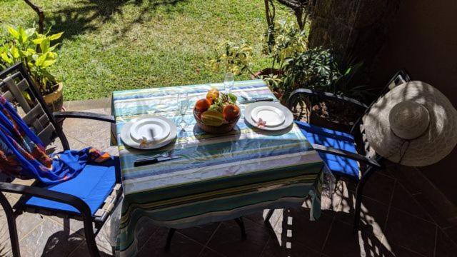 Zahrada ubytování Lharmonie Villa