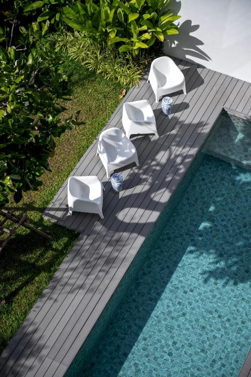 Bazén v ubytování Hotel Gahn Khaolak nebo v jeho okolí