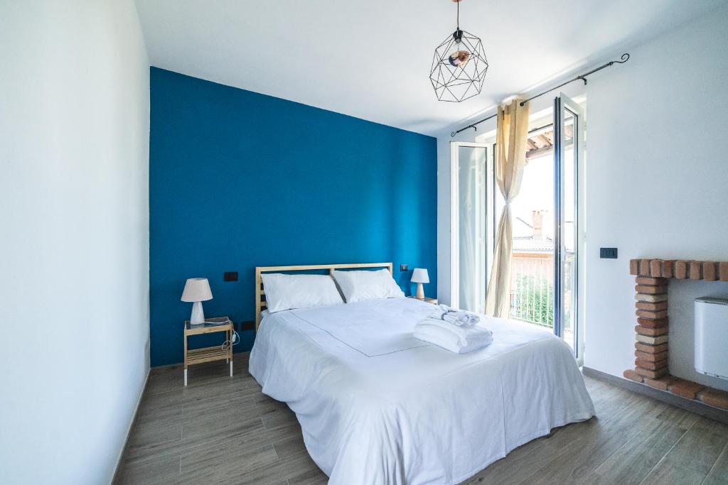 Postel nebo postele na pokoji v ubytování Locanda Stardé