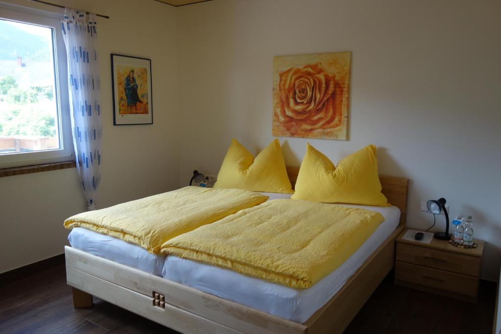 Posteľ alebo postele v izbe v ubytovaní Appartements Dürnle