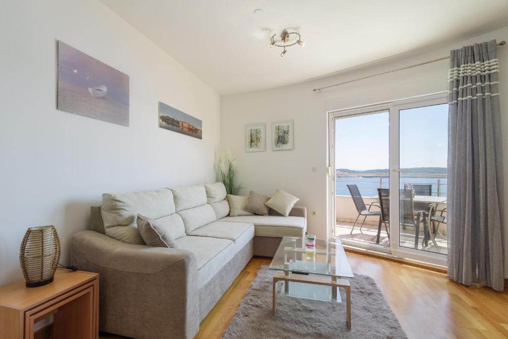 Posezení v ubytování Apartment Marijana