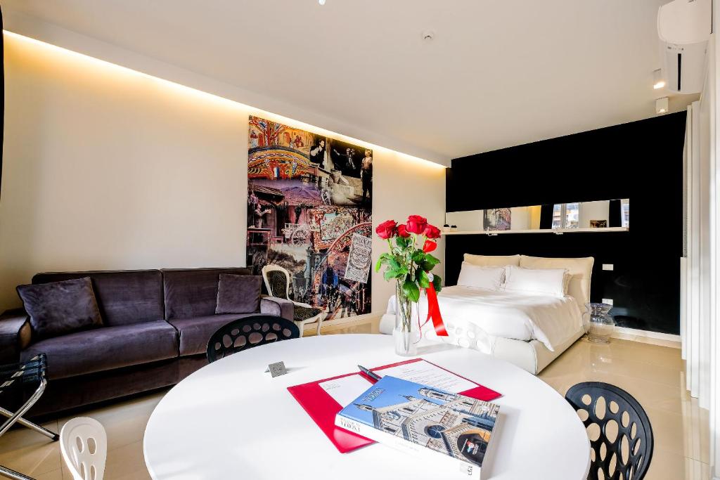 Posezení v ubytování Opera Relais De Charme - Aparthotel
