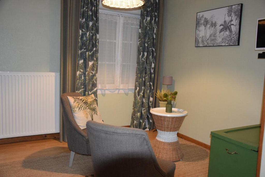 Posezení v ubytování Les Portes Du Hable