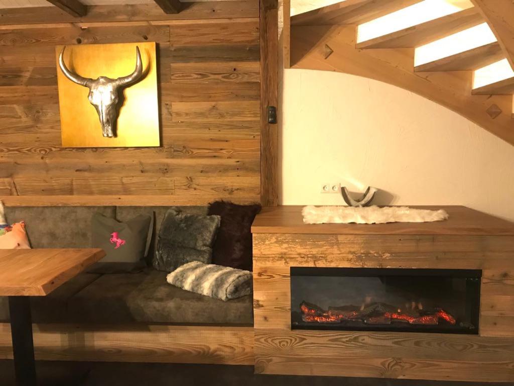 Posezení v ubytování Sieglhub Chalets - Appartements - Hotel