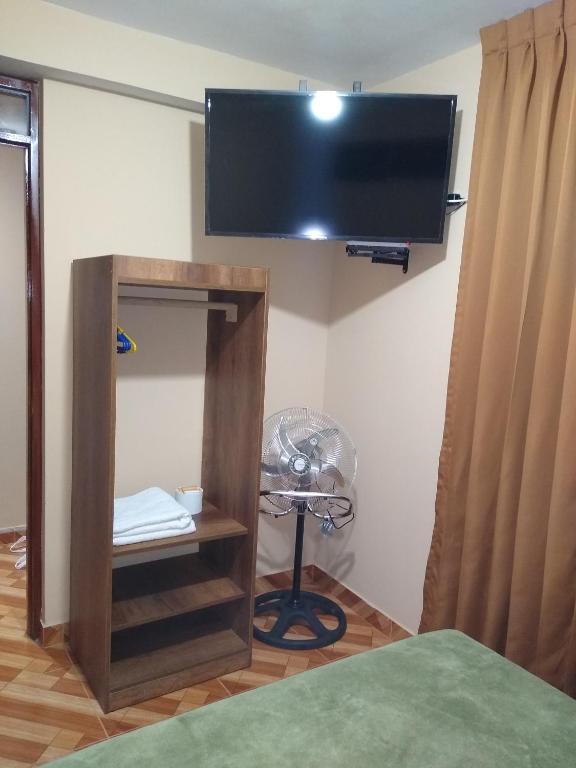 TV a/nebo společenská místnost v ubytování D' Barrig