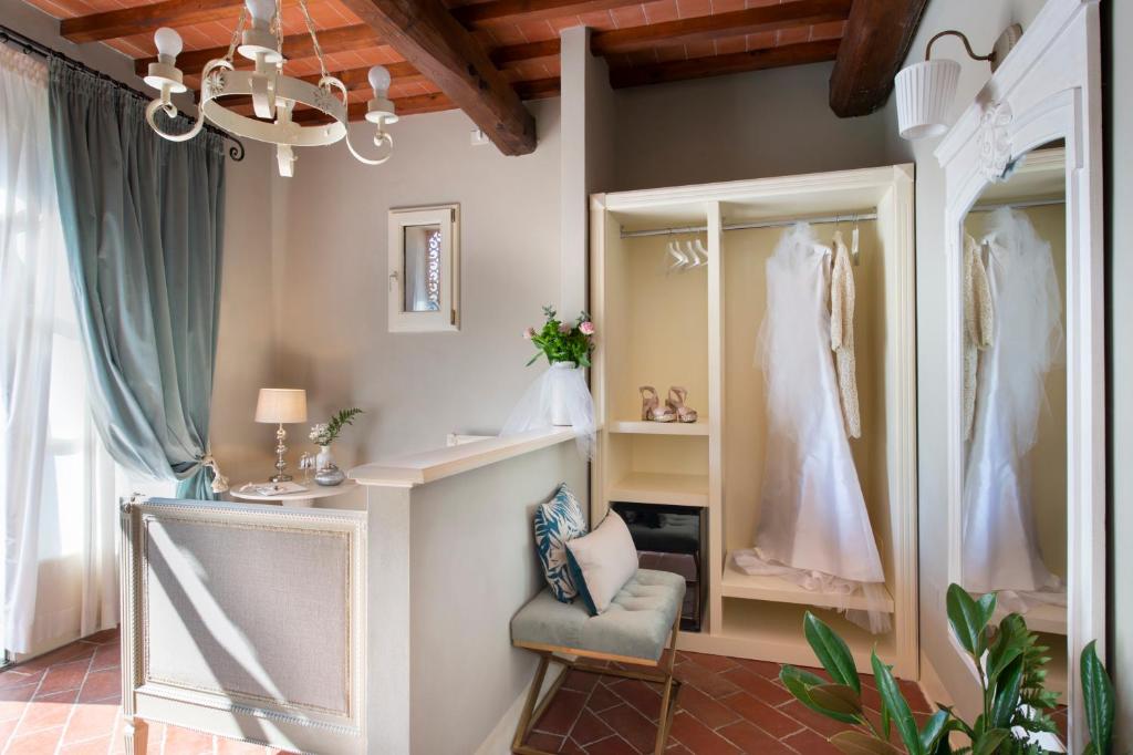 Koupelna v ubytování Borgo I Vicelli Adults Only Relais