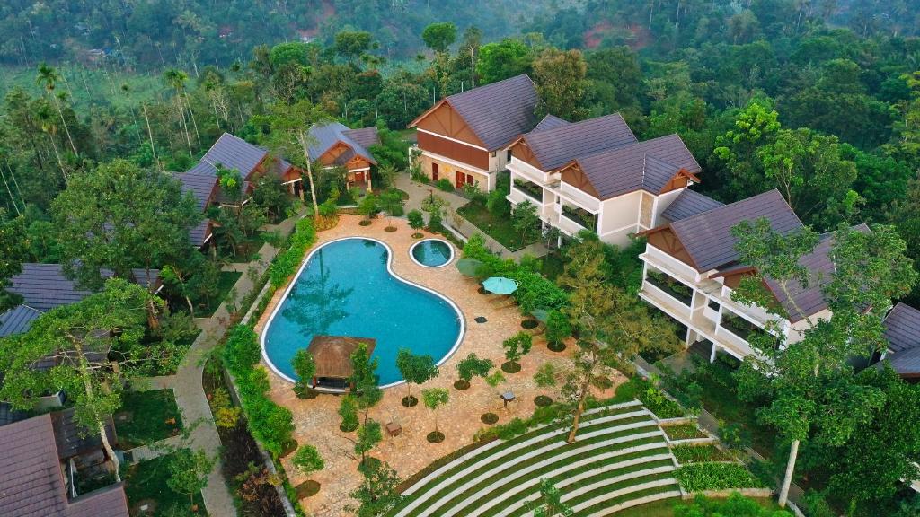 Bazén v ubytování Morickap Resort nebo v jeho okolí