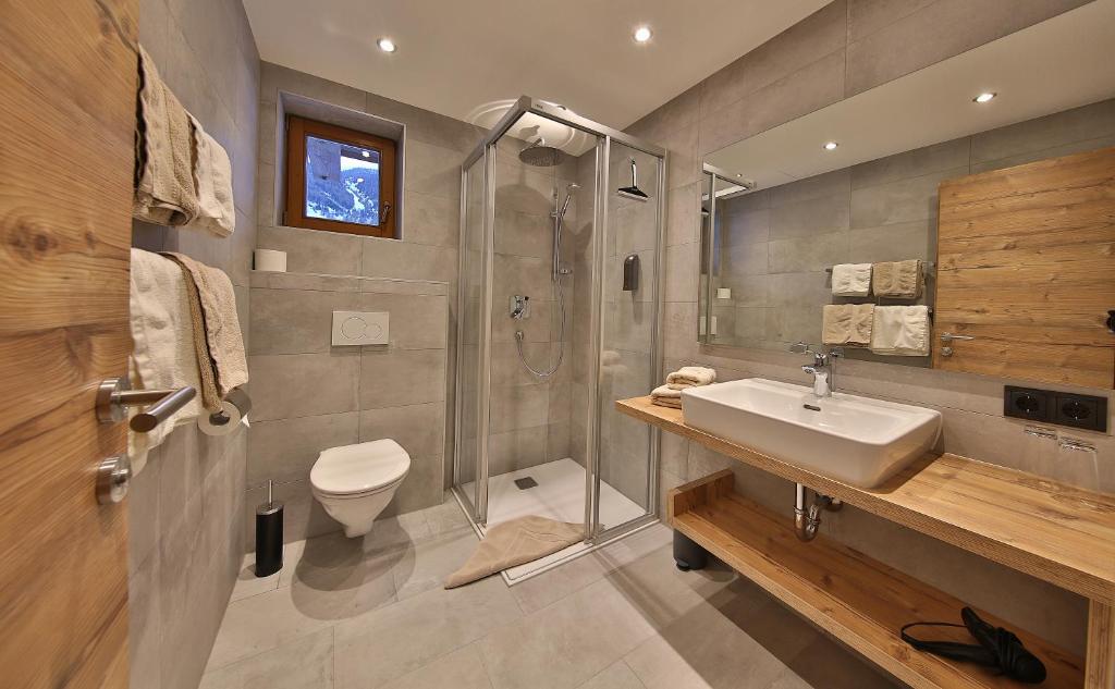 Kúpeľňa v ubytovaní Hotel Garni Fiegl Apart