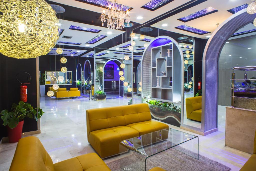 Posezení v ubytování Hôtel Tanjah Flandria