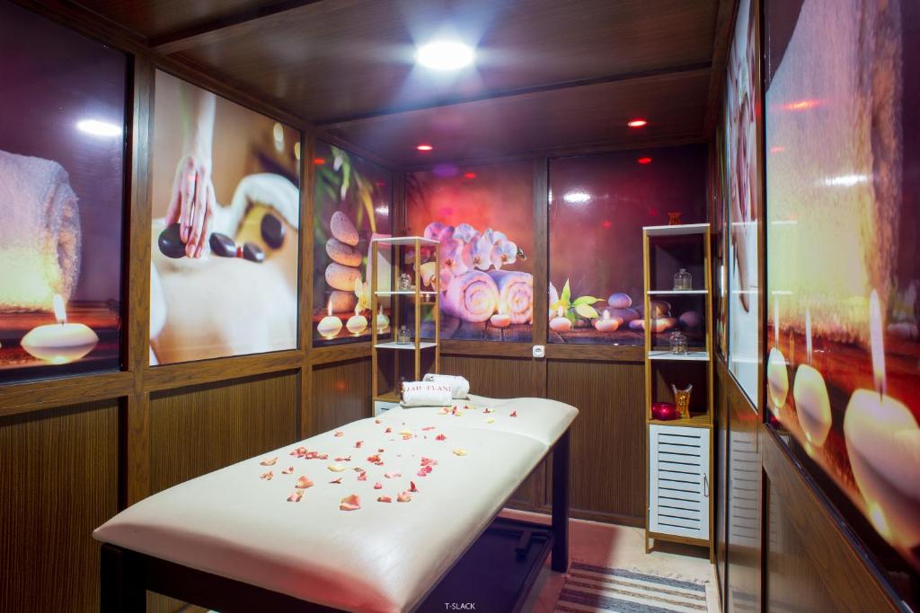 Lázně a/nebo wellness v ubytování Hôtel Tanjah Flandria