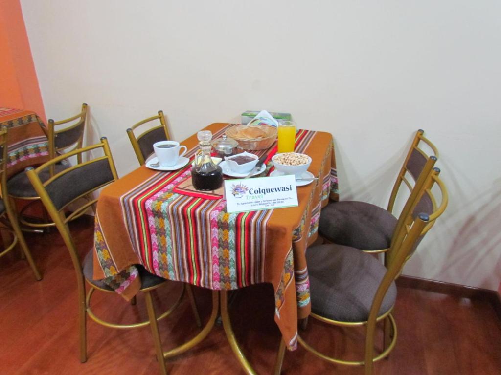 Posezení v ubytování Hotel Colquewasi