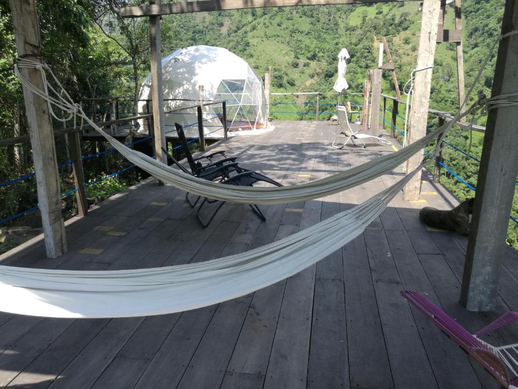 Las cascadas de Andromeda Glamping