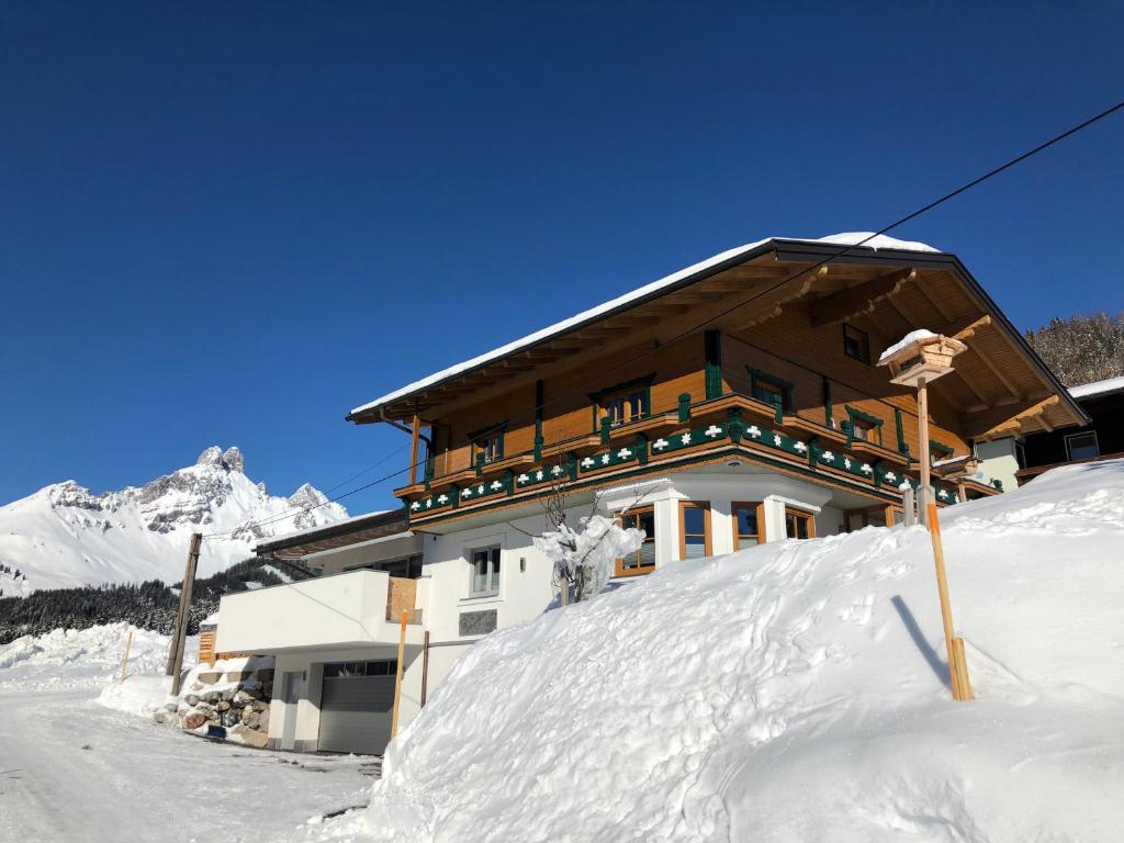 Haus Waldrast v zime