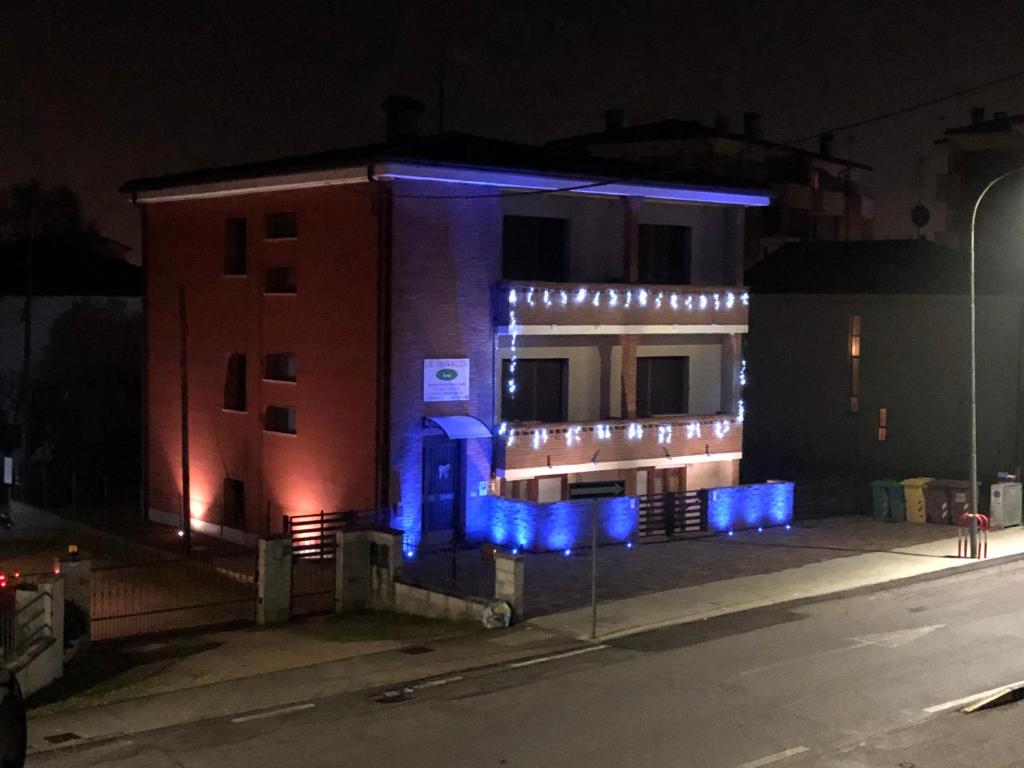 Bygningen som pensionatet ligger i