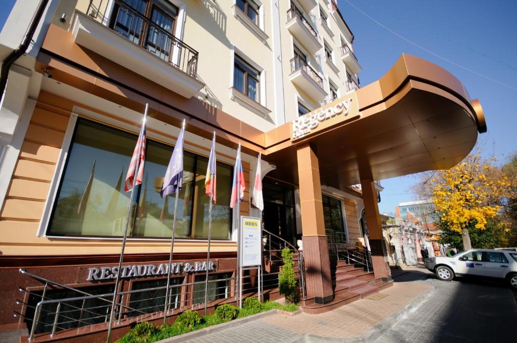 Budova, kde se hotel nachází