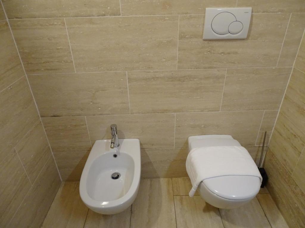 Koupelna v ubytování Suite Alcova