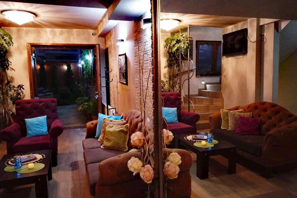 Posezení v ubytování Hotel Bulevar