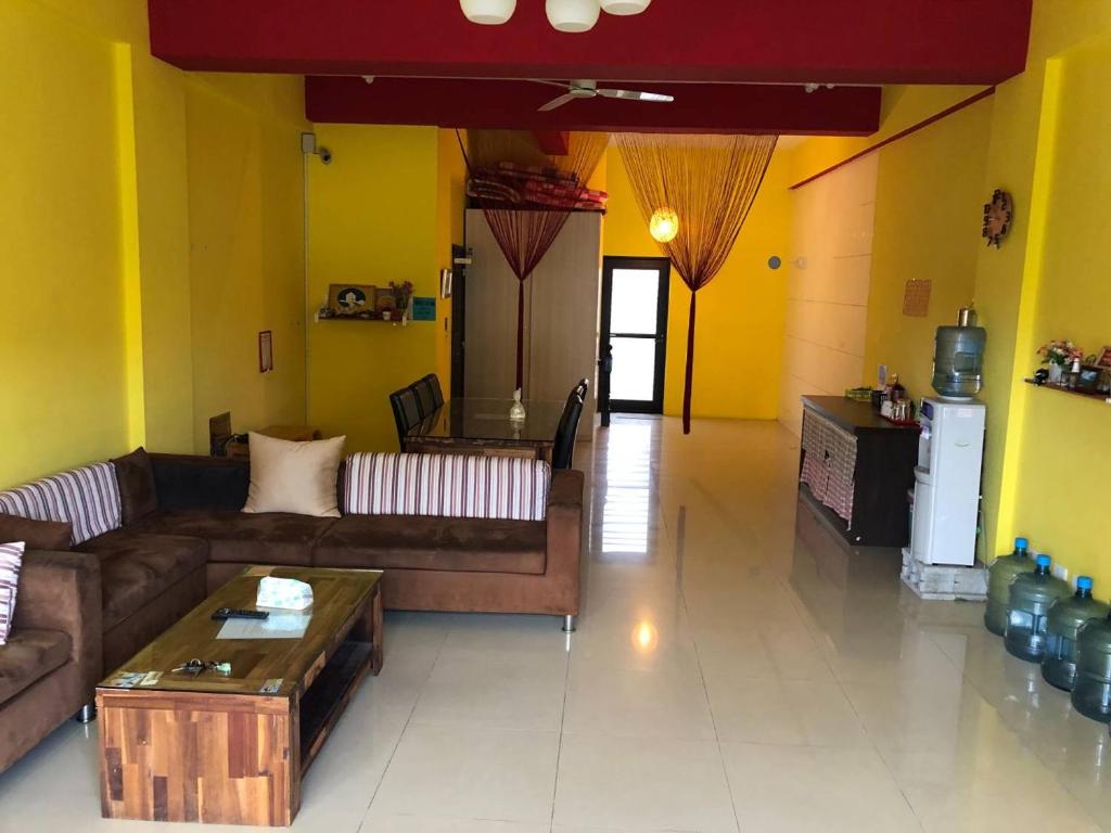 Posezení v ubytování Cen zhi bao minsu homestay