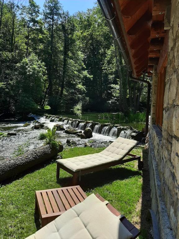 Zahrada ubytování Bistrica Cottage